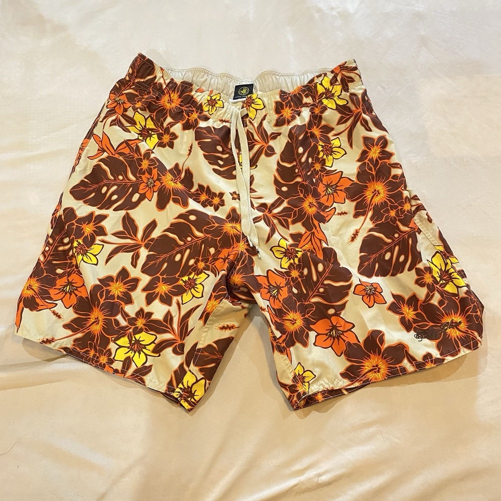Body Glove Hawaiian Style Mens XL‎ Colorful Swim Trunks Board Shorts 8.5 Inseam